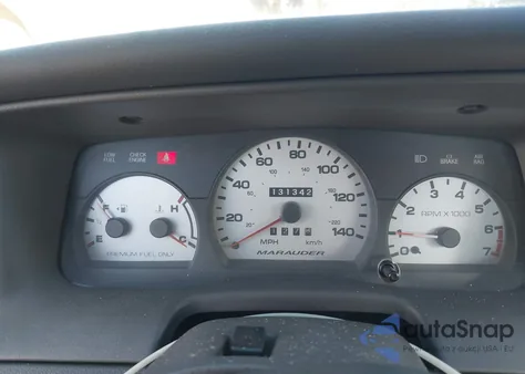 2003 Mercury Marauder from USA, damaged, VIN 2MEHM75V43X609262